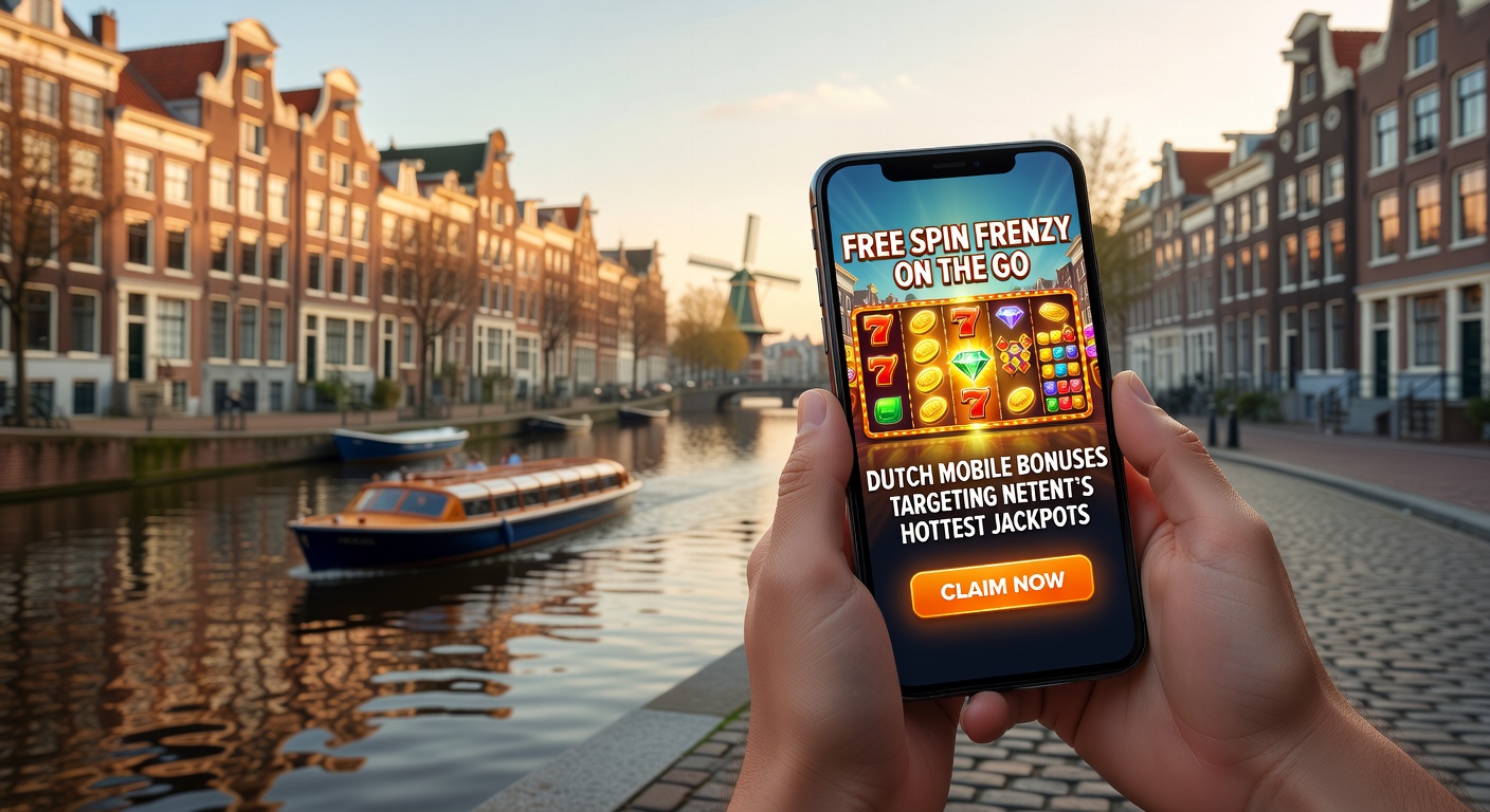 Dynamische weergave van free spins op NetEnt Mega Fortune jackpot via Nederlandse mobiele casino interface