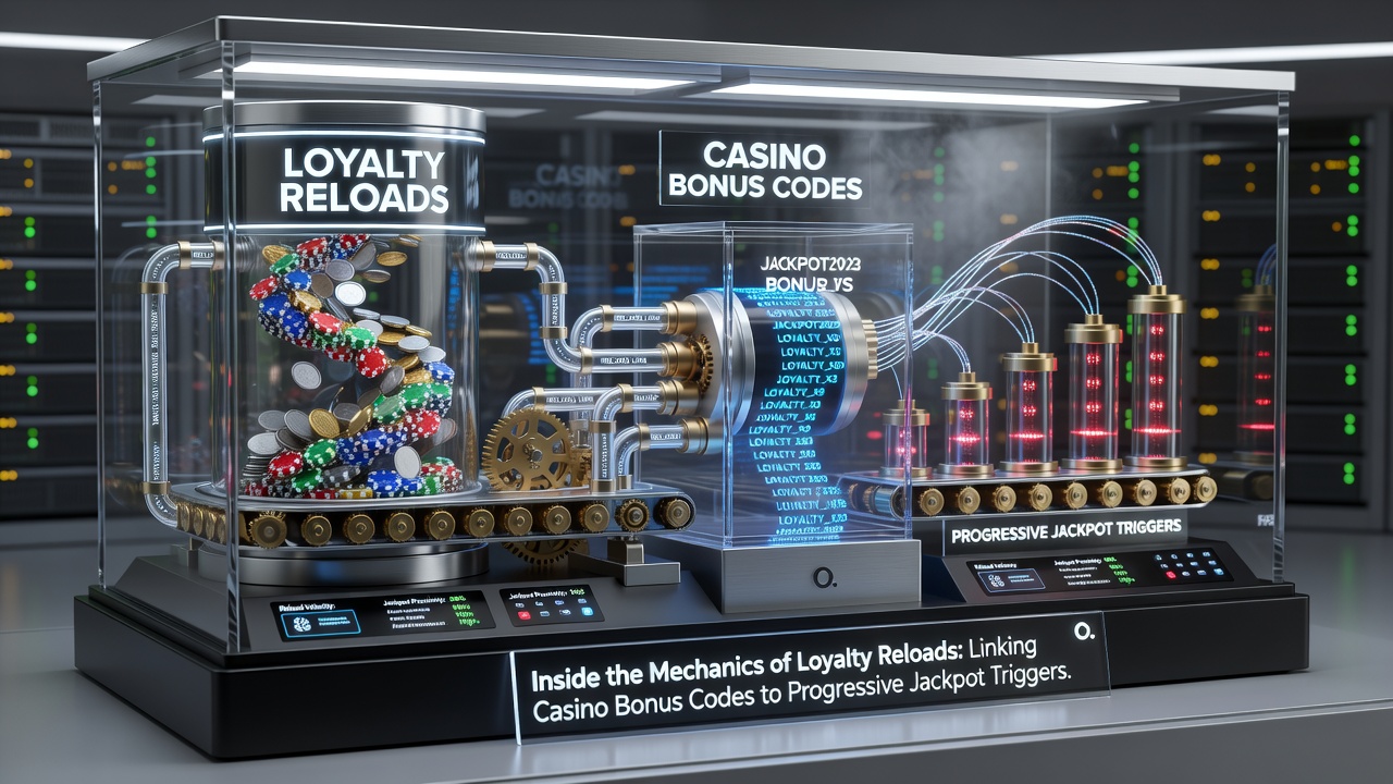 Mobiele interface toont hoe bonus codes progressieve jackpots activeren