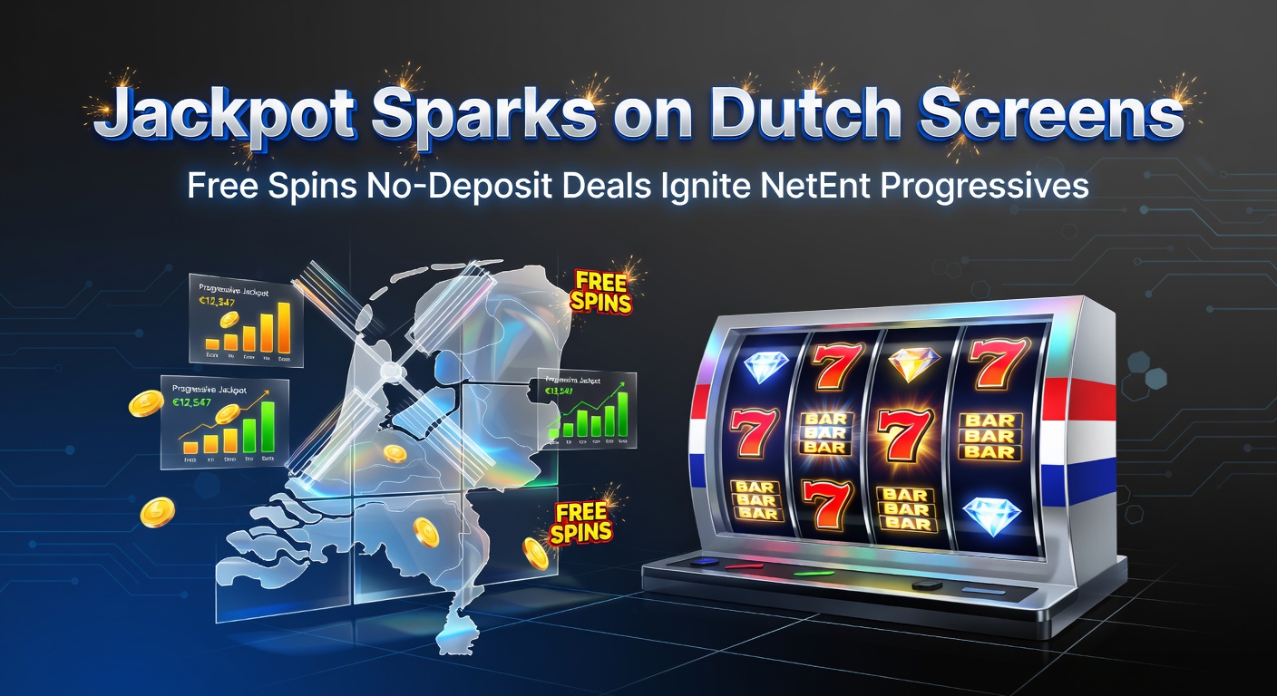 Schitterende jackpot-effecten op Nederlandse casino-schermen met NetEnt progressieve slots en free spins promoties