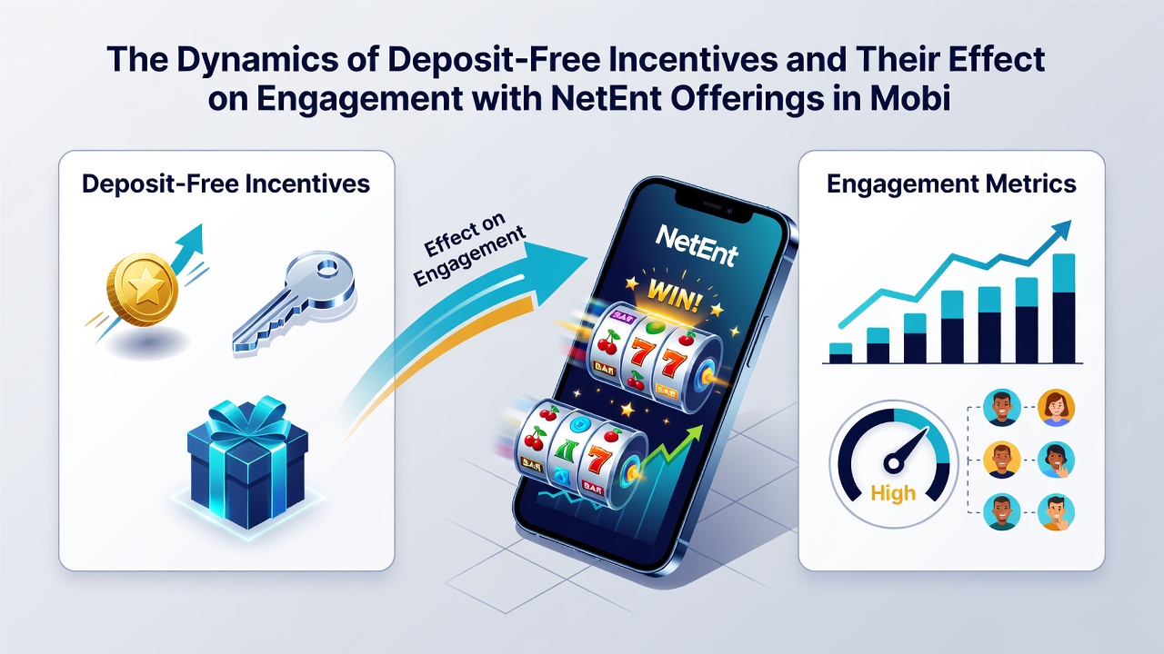 Analyse van gebruikersbetrokkenheid bij NetEnt mobiele spellen via no-deposit bonussen