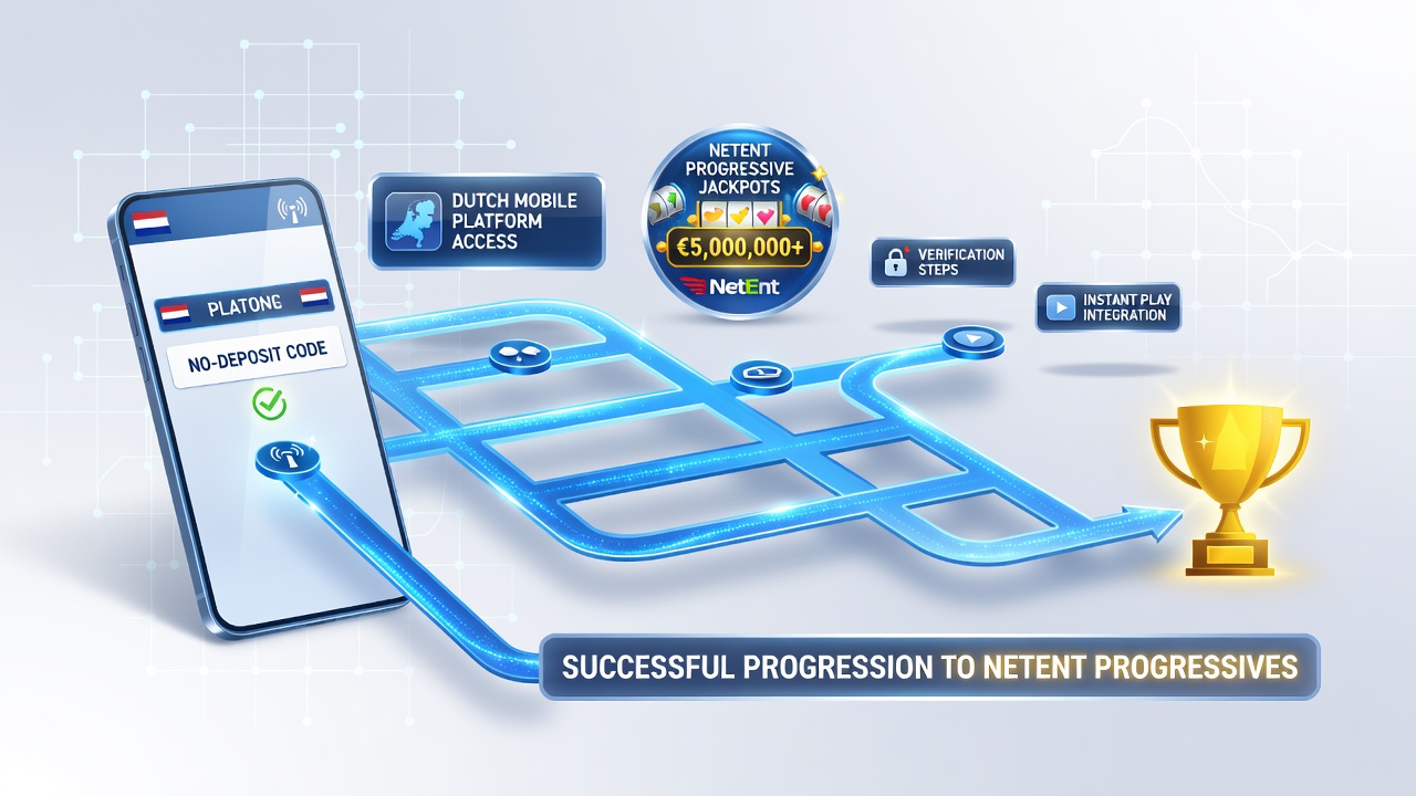 Detailopname van een progressieve jackpotmeter op een Nederlandse mobiele NetEnt-slot
